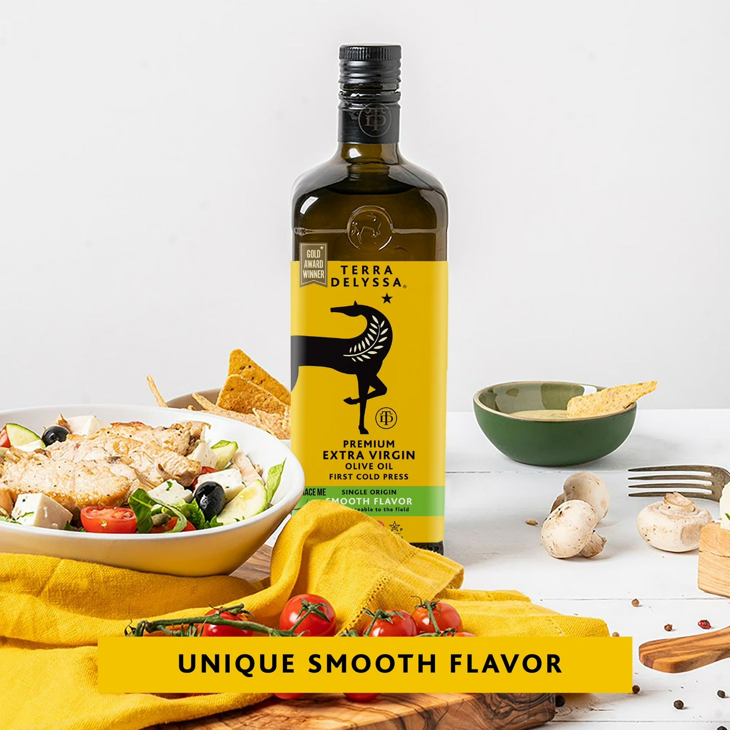 Terra Delyssa Extra Virgin Olive Oil, 34 fl. Oz Pack of 2