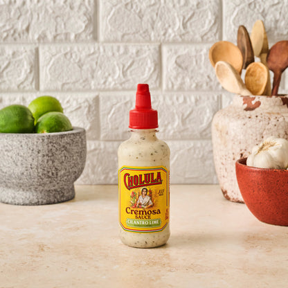 Cholula Cilantro Lime Cremosa Sauce, 8.0 fl oz Bottle