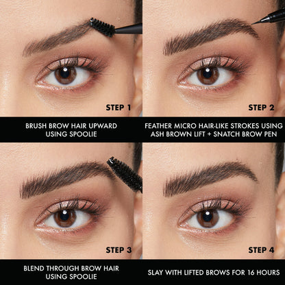 NYX Professional Makeup Lift & Snatch! Brow Tint Pen, Caramel, 0.03 fl oz