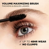 L'Oreal Paris Voluminous Original Waterproof Mascara, Black Brown