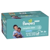 Pampers Complete Clean Baby Fresh Baby Wipes 12-Pack 864 Wipes (Select for More Options)
