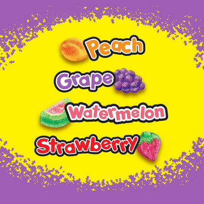 SOUR PATCH KIDS Fruits Mix Soft & Chewy Candy, Share Size, 11.03 oz