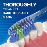 Oral-B Toothbrush, Toothbrush Pack, Advanced Clean Toothbrush, Color-Changing Bristles, Soft, 6 Count