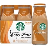 Starbucks Frappuccino Chilled Coffee Drink, Caramel, 4 count, 9.5 fl oz Bottles