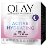 Olay Night of Olay Firming Night Cream Face Moisturizer, 1.9 fl oz