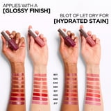 L’Oreal Paris Hyaluron Tint Lip Stain, 490 Berry Jolie, 0.16 fl oz