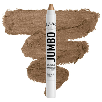 NYX Professional Makeup Jumbo Eye Pencil, All-in-one Eyeshadow and Eyeliner Multi-stick, Iced Mocha
