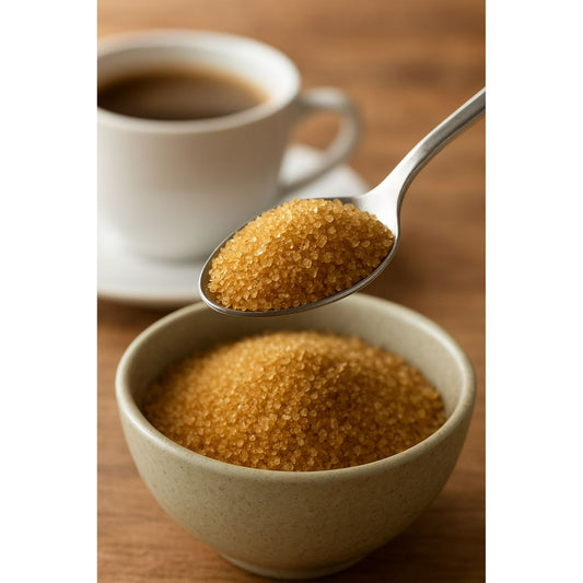 Michele’s Pantry Demerara Sugar (Unrefined Cane Sugar), 4 lbs, Allergen Free
