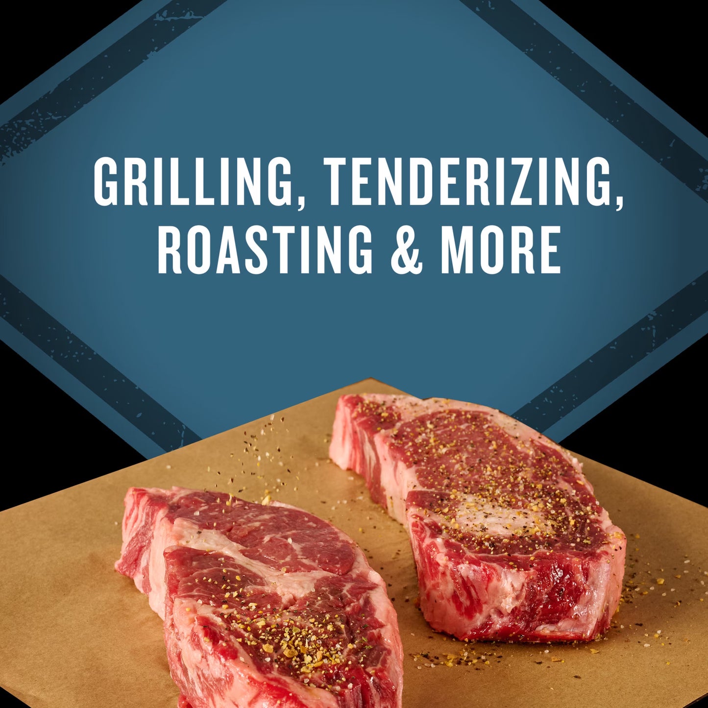 Grill Mates Kosher Cracked Peppercorn & Worcestershire Seasoning, 2.75 oz Bottle