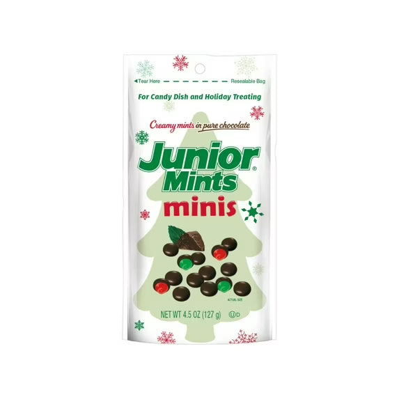 Junior Mints Holiday Minis 4.5 Ounce Stand-up Pouch