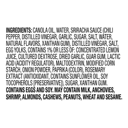 bettergoods Expertly Blended Sriracha Aioli, 12 fl oz Bottle