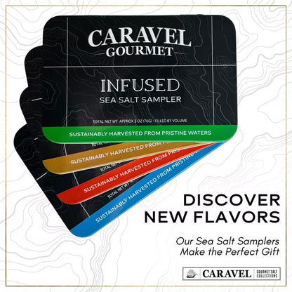 Caravel Gourmet Lime Sea Salt - 5 Ounce by Sea Salt Superstore Gluten-Free