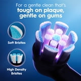 Oral-B Toothbrush, iO Series 2 Rechargeable Electric Toothbrush for Adults & Kids 3+, Night Black, 1 Gentle Care Brush Head