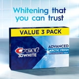 Crest 3DWhite Advanced, Arctic Fresh, 3.3 oz, Pack of 3