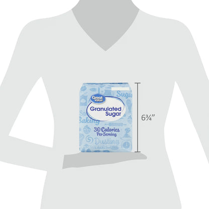 Great Value Pure Granulated Sugar, 4 lbs