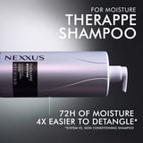 Nexxus Therappe Ultimate Moisture Shampoo for Dry Hair, Deep Hydration By Polysoft Hydrator Technology With Tri- Lipids, 33.8 fl oz