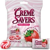 Creme Savers | One Orange And Creme 3Oz, One Strawberry And Creme 3Oz Bundle | The Original Classic Creme Savers Featuring The Taste Of Fresh Fruit And Cream
