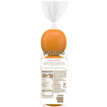 Artesano Brioche Buns, 6 count, Hamburger Buns, 16.4 oz Bag