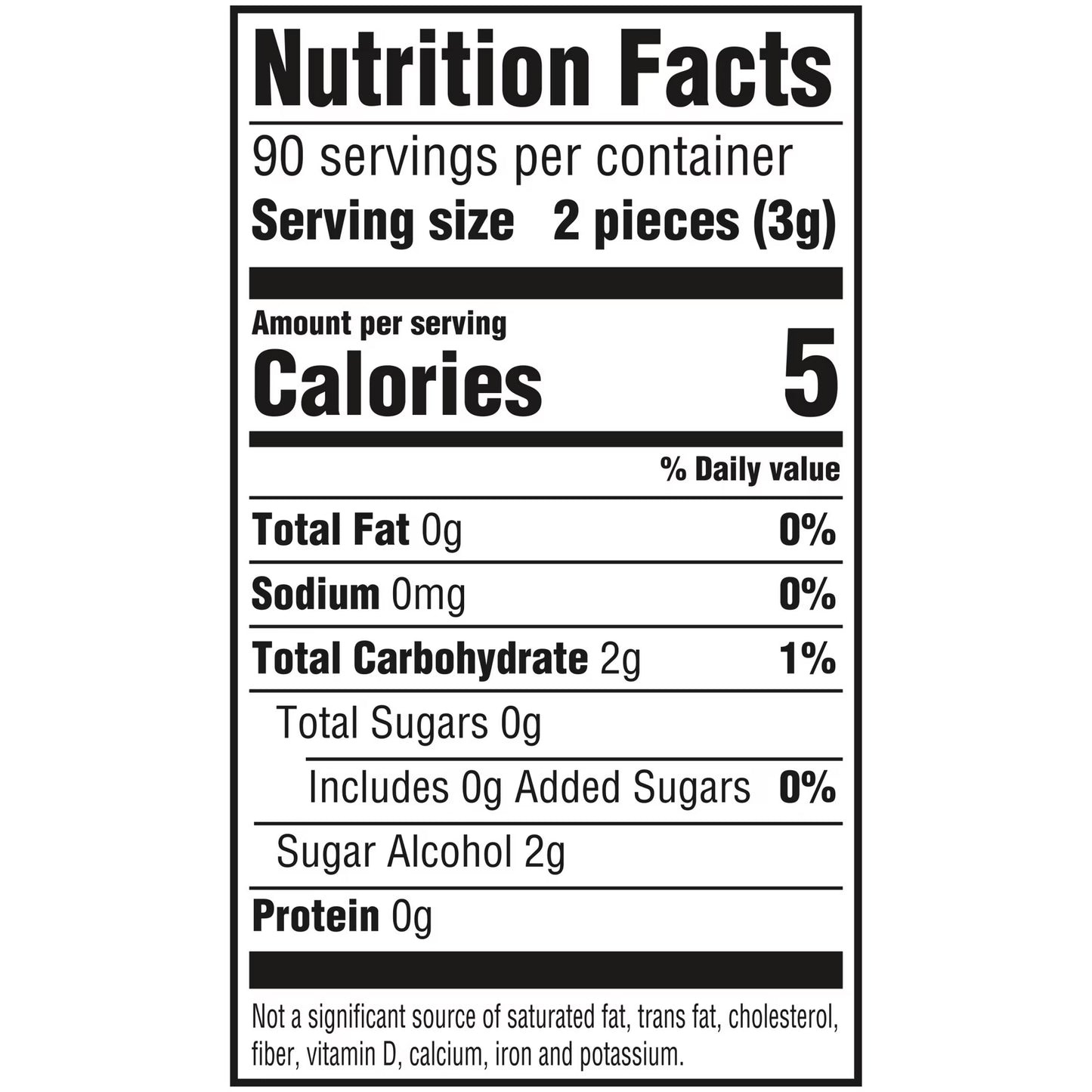 Orbit Bubblemint Sugar Free Chewing Gum, Value Pack - 180 Ct Bag
