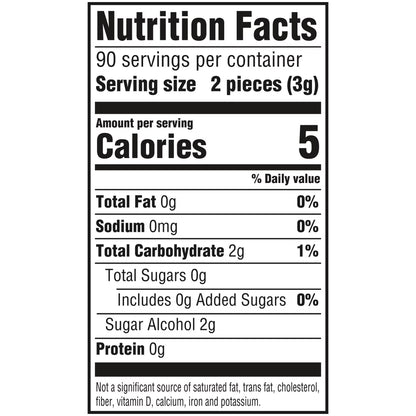 Orbit Bubblemint Sugar Free Chewing Gum, Value Pack - 180 Ct Bag