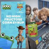 GoGo squeeZ Toy Story 5 No Sugar Added Apple Strawberry Applesauce & Fruit Puree Pouches, 3.2 oz (10 Pack)