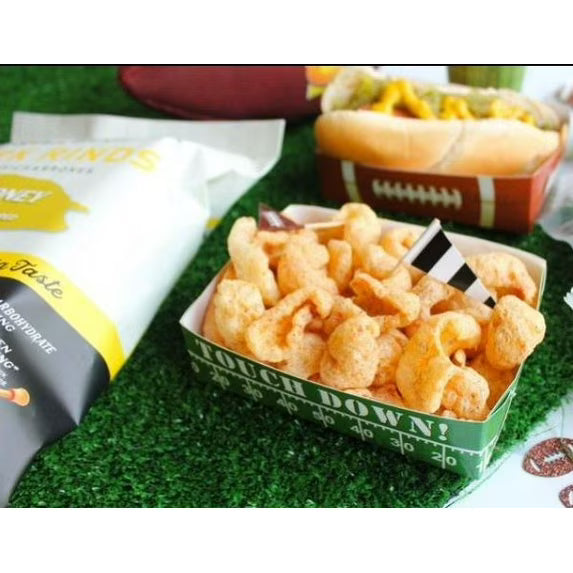 Fried Southern Recipe Small Batch 4oz Hot Honey Pork Rinds with a Pork Rind Granola recipe.