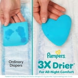 Pampers Swaddlers Overnight Zzz Baby Diapers Size 4, 58 Count (Select for More Options)