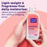 (2 pack) Clean & Clear Essentials Dual Action Moisturizer, 4 fl. oz
