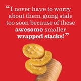RITZ Fresh Stacks Original Crackers, Travel Snacks, Family Size, 17.8 oz (12 Multi Snack Packs)