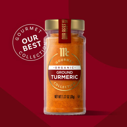 McCormick Gourmet Organic Ground Turmeric, 1.37 oz Bottle