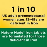 Nature Made Iron 65 mg Tablets, 365 ct.