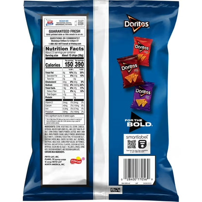 Doritos Tortilla Chips Cool Ranch Flavored 2.625 oz Bag