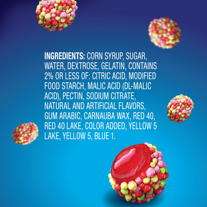 NERDS Juicy Gummy Clusters, Strawberry Punch, Juicy and Gummy Candy, for Snacking and Sharing, 7.15 oz Stand Up Bag