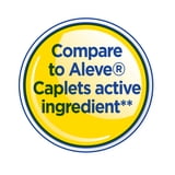 Equate All Day Pain Relief Naproxen Sodium Caplets, 220 mg, 200 Count, Compare to Aleve Caplets Active Ingredient