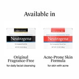 (2 pack) Neutrogena Original Gentle Facial Cleansing Bar, Fragrance-Free Daily Face Soap, 3.5 oz