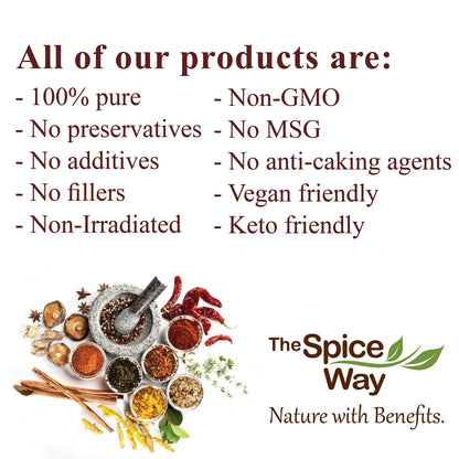 The Spice Way True Cinnamon Ceylon Powder, Gluten Free, Ground Ceylon Cinnamon - 6 Oz