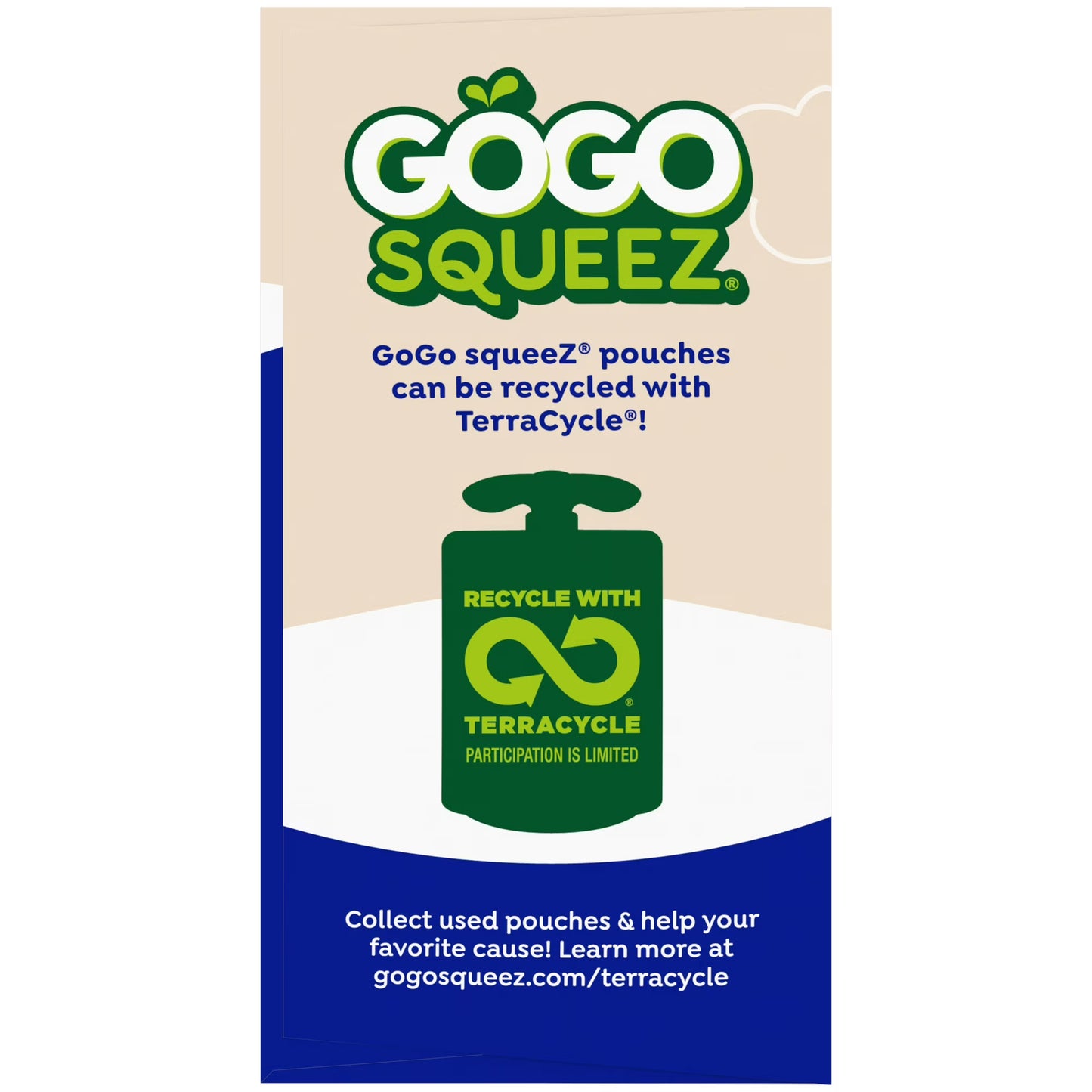 GoGo squeeZ Low Fat Yogurtz Blueberry and Berry Yogurt Snack Pouches, 3 oz (10 Pack)
