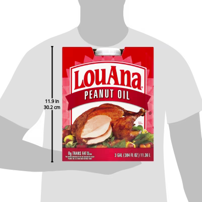 LouAna Peanut Oil, 3 Gallon