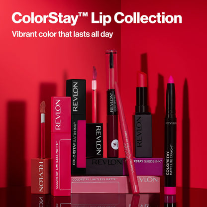 Revlon ColorStay Overtime Longwearing Gloss Lipstick with Vitamin E, 380 Always Sienna, 0.07 fl oz