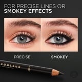 L'Oreal Paris Haute Couleur Kohl Pencil Eyeliner Makeup, Black Silk 110, 0.03 oz