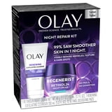 Olay Skin Care Beauty Retinol Duo Pack, Face Moisturizer & Face Wash, Smoothing and Anti-Aging, 1.7 oz