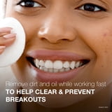 (2 pack) Neutrogena Rapid Clear Acne Treatment Pads, Salicylic Acid Face Cleansing Acne Wipes, 60 Count