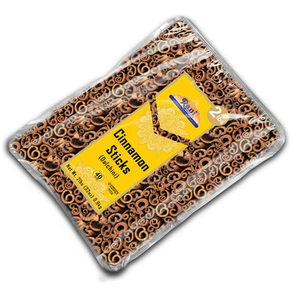 Rani Cinnamon Sticks 32oz (2lbs) 908g Bulk Bag - 175-200 Sticks - Strong Aroma, Perfect for Baking, Cooking & Beverages | 3+ Inches Length - Cassia Saigon Cinnamon from Vietnam | Kosher