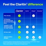 Claritin Allergy Relief 24 Hour Non-Drowsy Loratadine Antihistamine Allergy Medicine Tablets, 30 Count