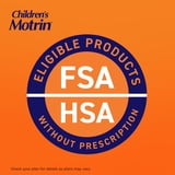 Children’s Motrin Dye-Free, Oral Suspension Liquid, Ibuprofen, Pain Reliever, Berry Flavor 4 Fl oz