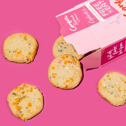 Cybele’s Free to Eat, Gluten-Free & Vegan, Soft-Baked, Confetti Cookies, 6oz, 12 Count