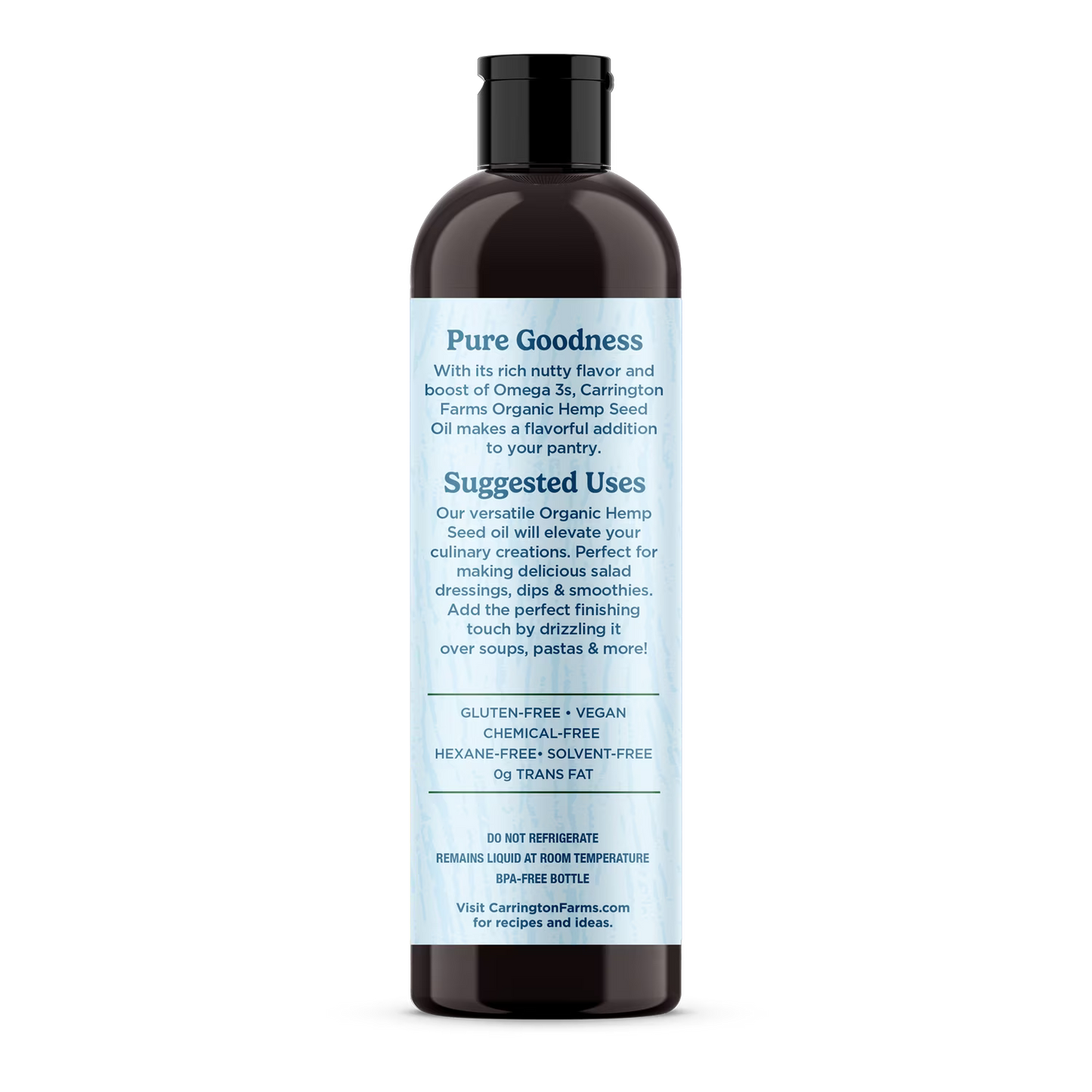 Carrington Farms Hemp Oil, 12oz