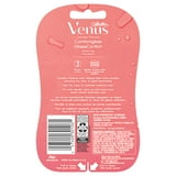 Venus ComfortGlide 3 White Tea Women's 3 Blade Disposable Razor, 2 count, Pink