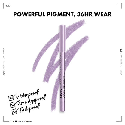 NYX Professional Makeup Epic Wear Liner Sticks, Long-Lasting Waterproof Eyeliner Pencil, Periwinkle Pop, 1 Count