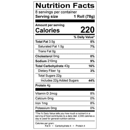 Freshness Guaranteed Strawberry Rolls, 22 oz, 8 Count